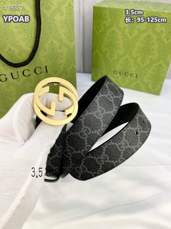 Gucci belt 35mmX95-125cm 8L02